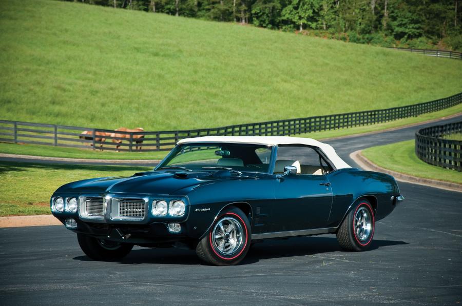  Pontiac Firebird 400 Ram Air IV Convertible 1969 года  (фото 17 из 17)